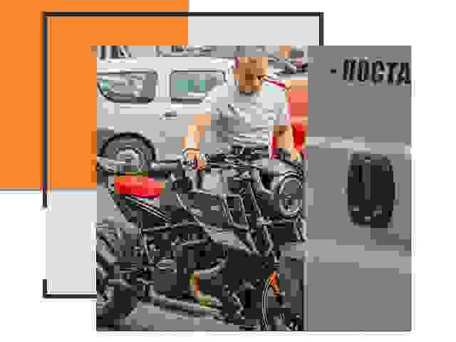 Перевозка мотоцикла по России - Услуги Перевозка-Кчк