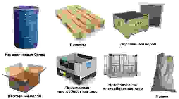 Тара для перевозки грузов в Качканаре